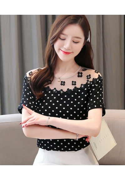 blouse  wanita korea T6090