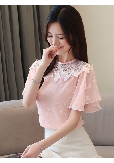 blouse  wanita korea T6102