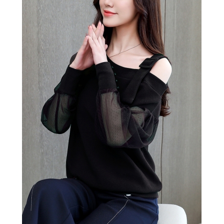 blouse  wanita korea T6105