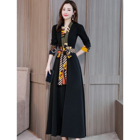 long dress korea D6241