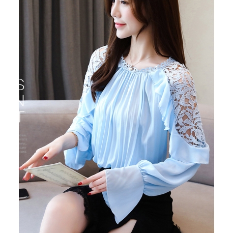 blouse  wanita korea T6083