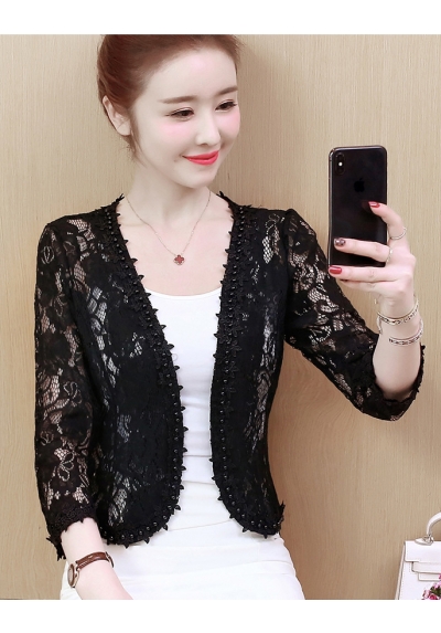 cardigan brukat import T6112