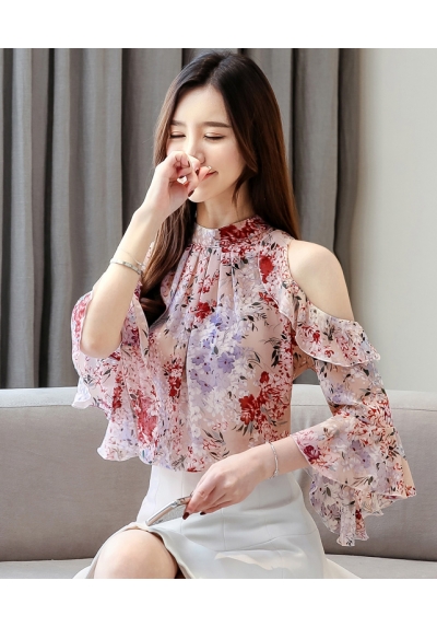 blouse  wanita korea T6110