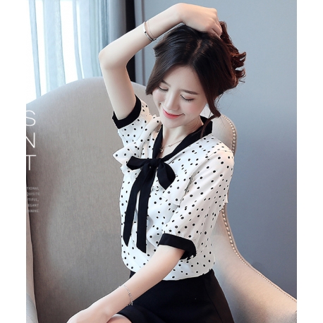 blouse  wanita korea T6115