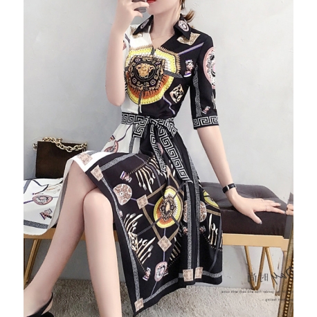 dress wanita korea D6262