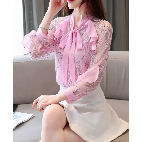 blouse  wanita korea T6116