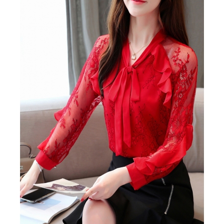 blouse  wanita korea T6120