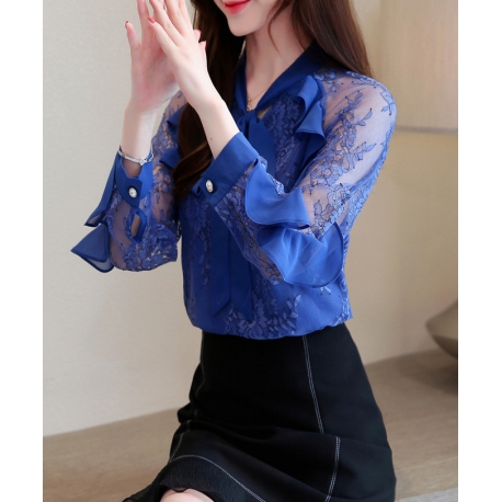 blouse  wanita korea T6121