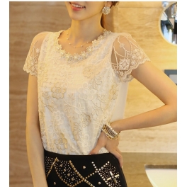 blouse wanita model korea T1486