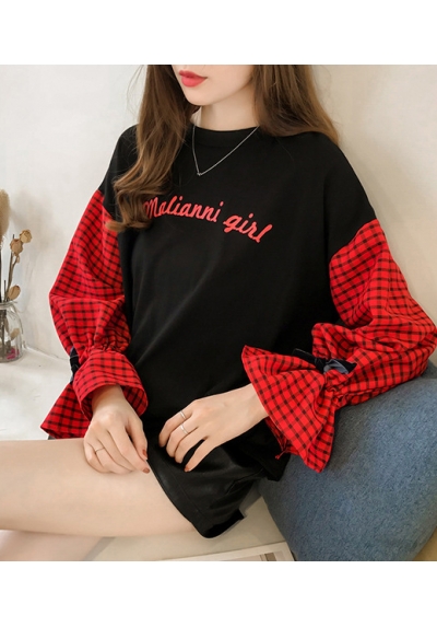 blouse  wanita korea T6139