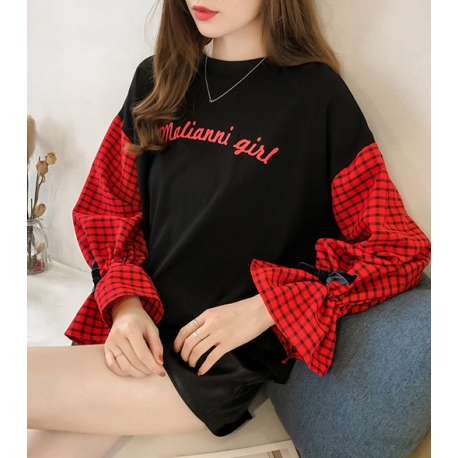 blouse  wanita korea T6139