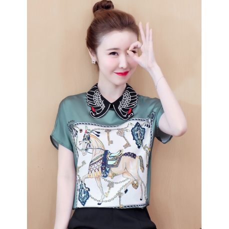 blouse  wanita korea T6141