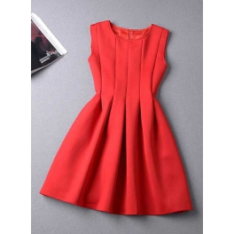 party dress tanpa lengan D1175