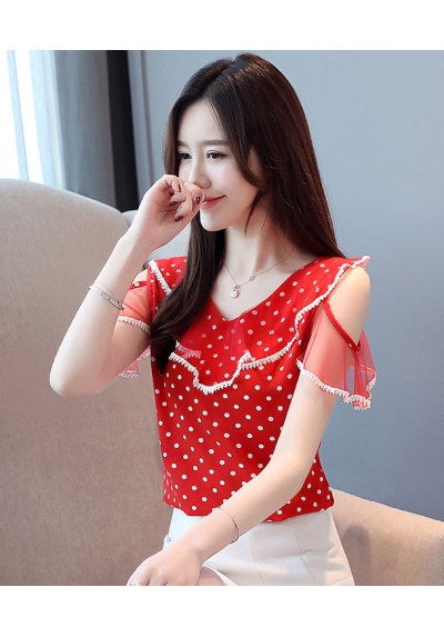 blouse  wanita korea T6144