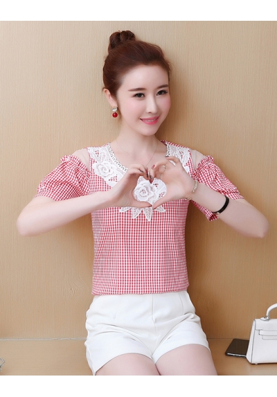 blouse  wanita korea T6153