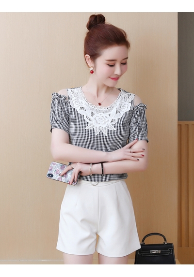 blouse  wanita korea T6157