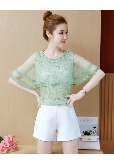 blouse  wanita korea T6152