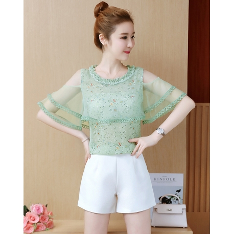 blouse  wanita korea T6152