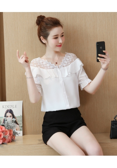 blouse wanita korea T6185