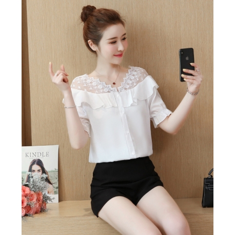 blouse wanita korea T6185