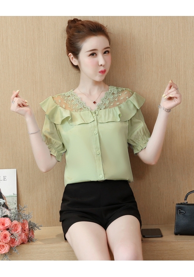 blouse wanita korea T6187