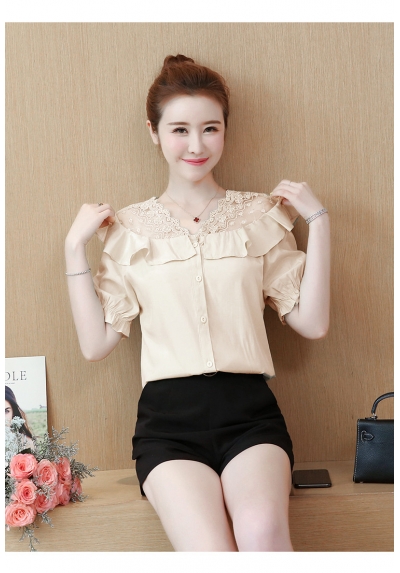 blouse wanita korea T6188