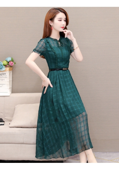 midi dress korea D6290