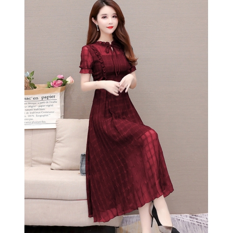 midi dress korea D6291