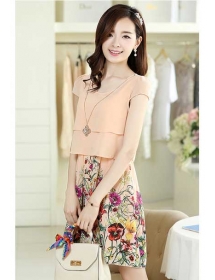 dress wanita import D1207