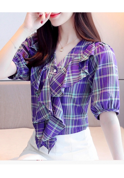 blouse  wanita korea T6218