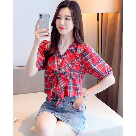 blouse  wanita korea T6219