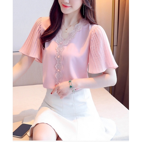 blouse  wanita korea T6232