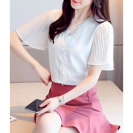 blouse  wanita korea T6233