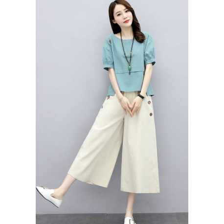 setelan wanita korea D6312