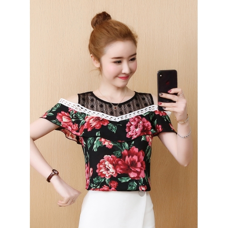 blouse  wanita korea T6235