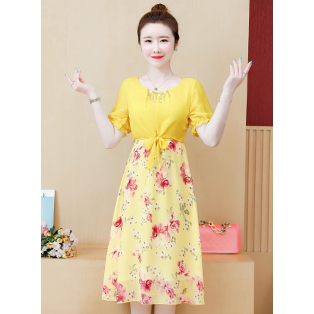 dress wanita korea D6310