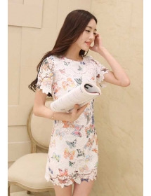 butterfly dress D1240