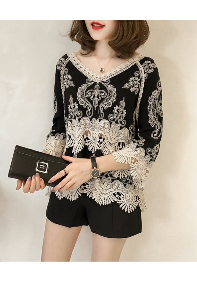 blouse  wanita korea T6279