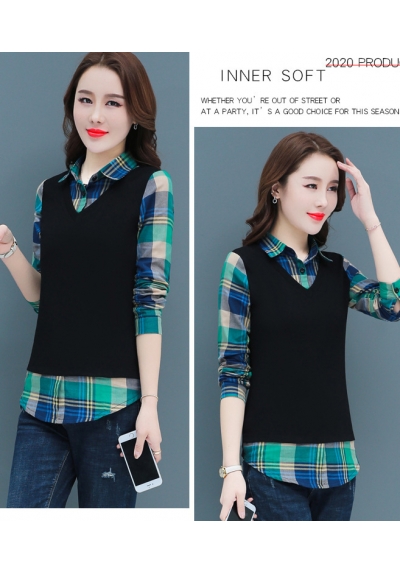 blouse  wanita korea T6280