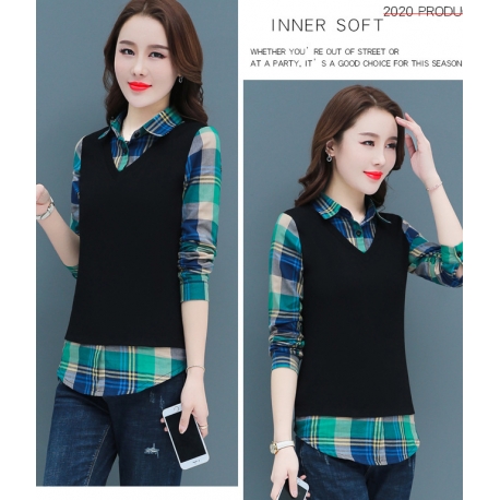 blouse  wanita korea T6280