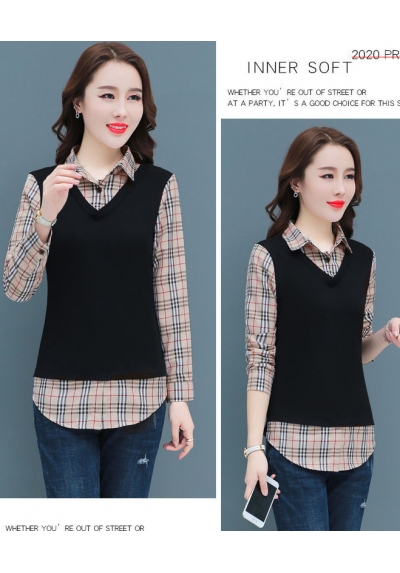 blouse  wanita korea T6284