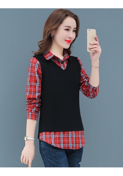 blouse  wanita korea T6285