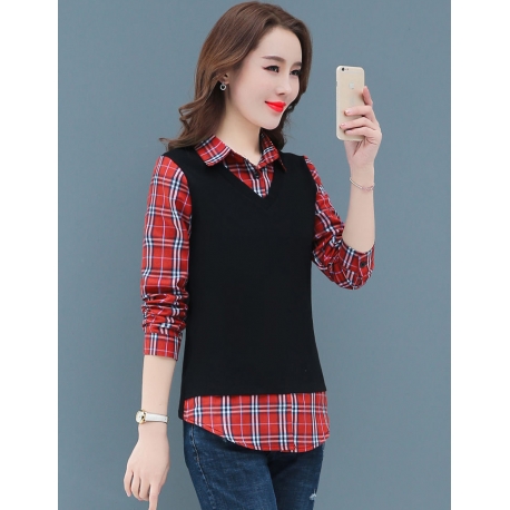 blouse  wanita korea T6285