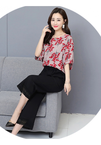 setelan wanita korea D6345