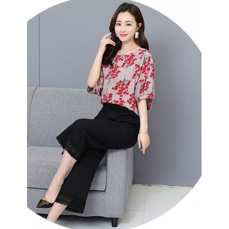 setelan wanita korea D6345