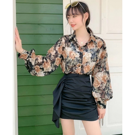 kemeja wanita import T6282