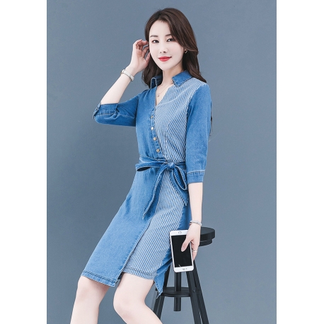 dress denim import D6343