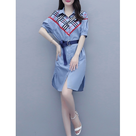 dress wanita korea D6352