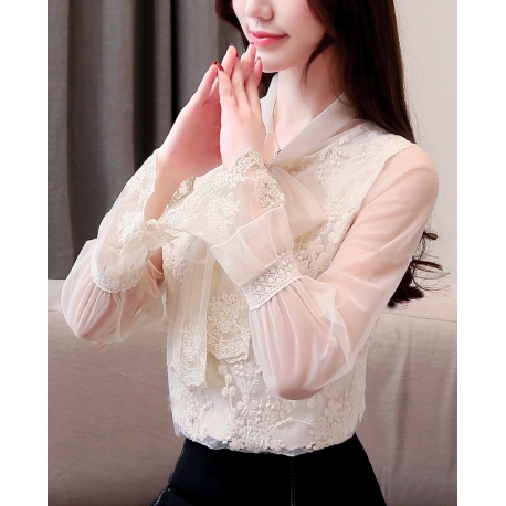 blouse  wanita korea T6324