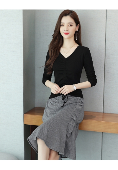 setelan wanita korea D6368